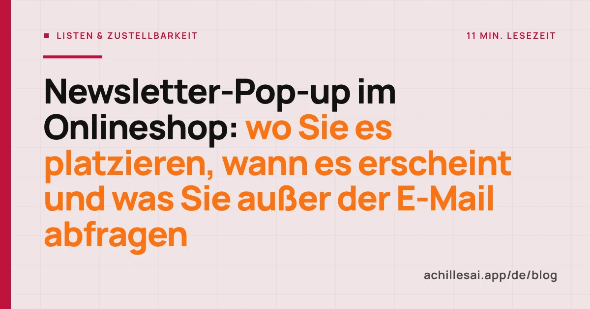 Newsletter-Pop-up auf einem Smartphone, aufgeteilt in Schritte: ein Klick, die E-Mail-Adresse, die WhatsApp-Nummer und der Rabattcode